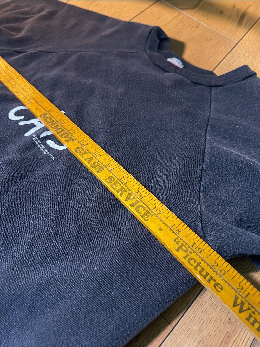 Vintage 1981 CATS Broadway Musical Faded Crewneck Sweatshirt L - Picture 4 of 7